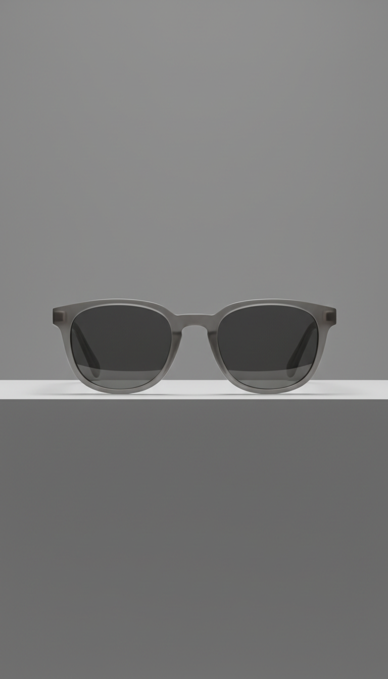 Shadow grey acetate sunglasses