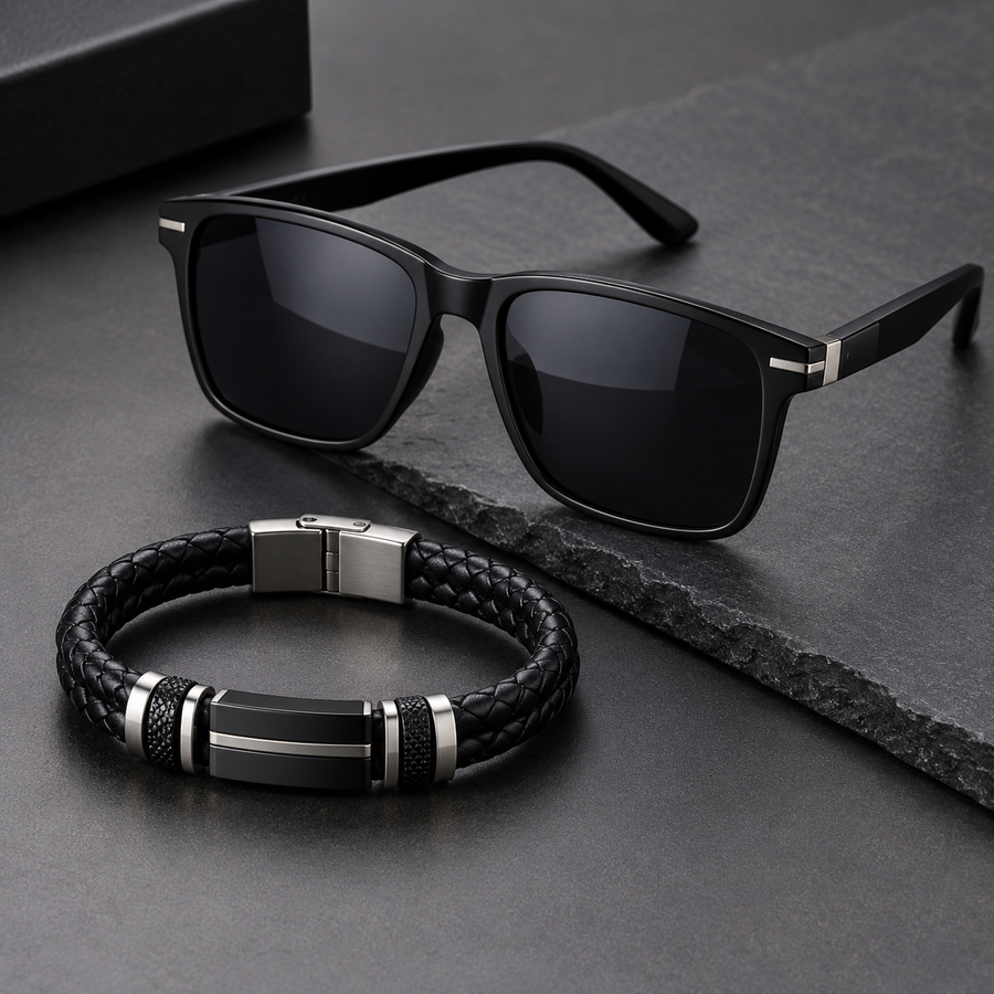 Bracelet and Glasses